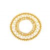 K6 oval chainring ROAD gold, 53T, 130 BCD-5arm