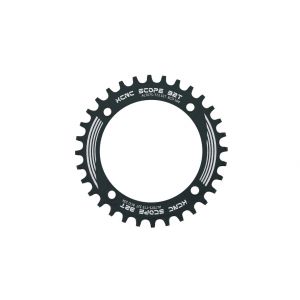 SCOPE chainring black 30T, 104bcd narrow wide design 