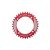 SCOPE chainring red 30T, 104bcd narrow wide design 