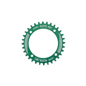 SCOPE chainring green 30T, 104bcd narrow wide design 