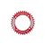 SCOPE chainring red 32T, 104bcd narrow wide design 