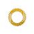 SCOPE chainring gold 34T, 104bcd narrow wide design 