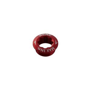 Crank bolt red, for Shimano left arm 