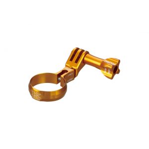 GOPro camera mount for seatpost 30.9mm, gold 