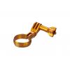GOPro camera mount for seatpost 31.6mm, gold 