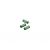 Ferrules, green*, 4mm, 150 Stk.
