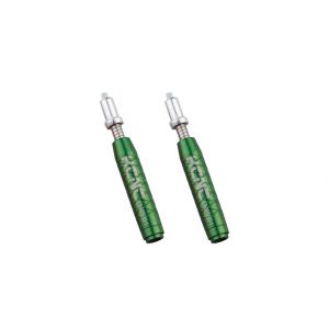 In-line shift cable adjuster, green (pair)