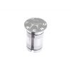 Aheadset cap with expander, silver 
