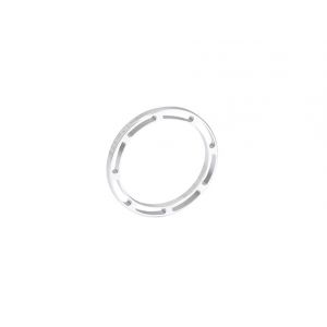 Hollow design headset spacer 1 1/8" silver 2mm