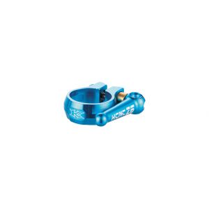 MTB QR Clamp, 31,8mm blue, SC 12 