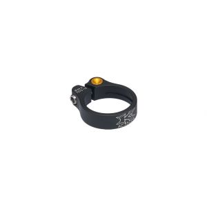 Road Lite clamp, 31,8mm black,SC 7 with Ti-bolt