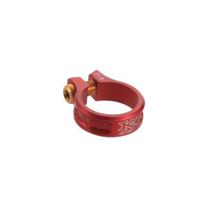 MTB screw Clamp, 34,9mm red, SC 11