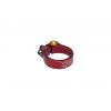 Road Lite clamp, 31,8mm red, SC 7 with Ti-bolt