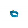 Road Lite clamp, 31,8mm blue, SC 7 with Ti-bolt