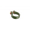 MTB screw Clamp, 38,2mm green, SC 11 