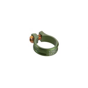 MTB screw Clamp, 36,4mm green, SC 11