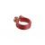 MTB screw Clamp, 36,9mm red, SC 11