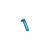 Mini hand pump, KOTO7, blue, 90° head