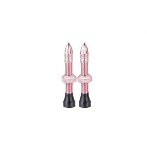 Aluminum tubeless valve 100mm, pink