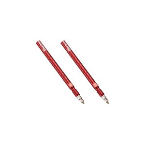 Valve extenders french core red, 52mm (pair) 