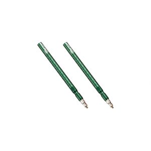 Valve extenders french core green, 52mm (pair) 