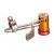 Tall barrel, for air compressor, fits 8mm I.D hose, SUS hose clamp included, Pump Connector