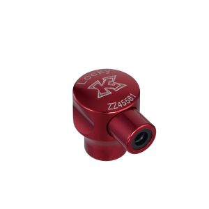 CO2 cartridge inflator head- Locky red