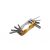 Multitool 8 gold, polished