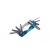 Multitool 12 blue, polished