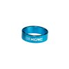 Hollow design headset spacer 1 1/8" blue 2mm