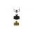 NOW8 E-Bike gold, Magura MT2/4/6/8 kompatibel, disc brake pads, Carbon-Metallic