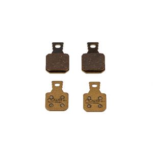 NOW8 E-Bike gold, Magura MT 5/7 kompatibel, disc brake pads, Carbon-Metallic