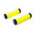 Griff mit Doppelklemme aus Kunststoff,gelb, 130mm, 90g