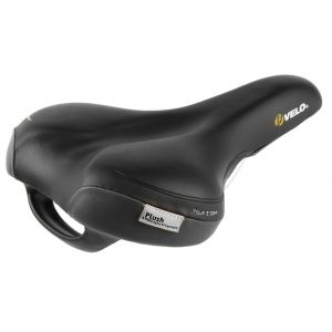 CS VELO Sattel Plush Tour E-Grip, 287x190, ca. 500g