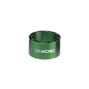 Hollow design headset spacer 1 1/8" green 12mm