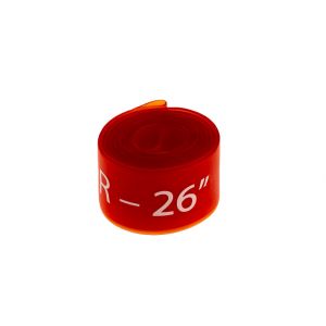 Felgenband für Tubeless, 26", 26/28mm Felge, Paar, Blister, red