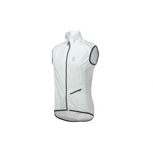 Wind & Waterprotection Vest Man white M