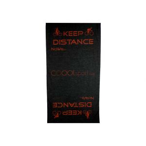 COOOLsport Corona Edt. Keep Distance Promotion Bandana schwarz/rot
