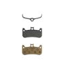 NOW8 E-Bike gold, Formula CURA 4 kompatibel, disc brake pads, CC3Xplus