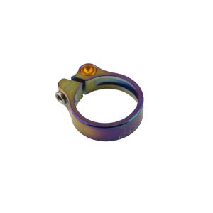 Road Lite clamp, 34,9mm oilslick, SC 7 with CroMo-bolt