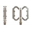 NOW8 Flatpedal M43, silber, 295g/pr, CroMo Axle, 8 Pins