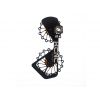 Jockey wheel system 6800/9000, SUS, Black, for Shimano 10S/11S, 14+16T with SUS bearing