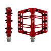 NOW8 Flatpedal MOVO M48 double side, red, 420g/pr, CroMo Axle, 10 Pins, 112*110*18