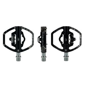 NOW8 Kombipedal LIGILO M45 dual side, black, 365g/pr, CroMo Axle, 6 Pins, 96*98*18