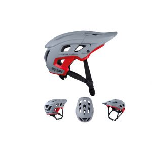 KENNY Helm SCRAMBLER Grey-Red S/M, MTB