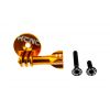 GOPro camera mount for headset cap, gold 