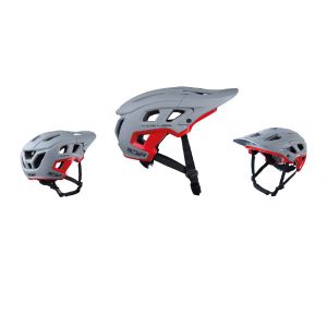 KENNY Helm SCRAMBLER Kid Grey-Red XS, MTB