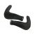 NOW8 MEGKORNO Ergo handlebar grip with bar end, 32 x 140mm, TPR, black, screw clamp