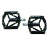 NOW8 Flatpedal STIRI CNC Flat black , 368 g/pr, Axle, 14 Pins