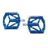 NOW8 Flatpedal STIRI CNC Flat blue , ...g/pr, Axle, 14 Pins